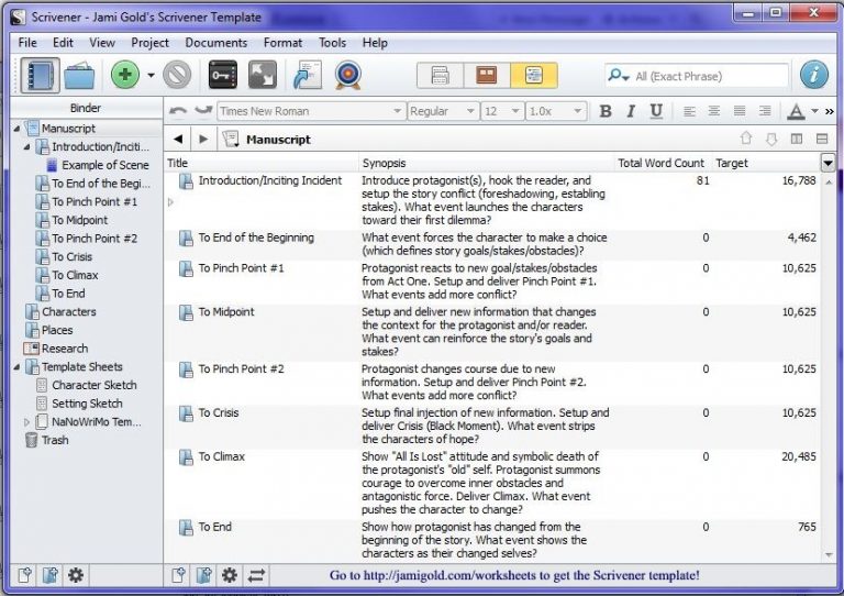 Ask Jami: Can We Use Beat Sheets with Scrivener? | Jami Gold ...