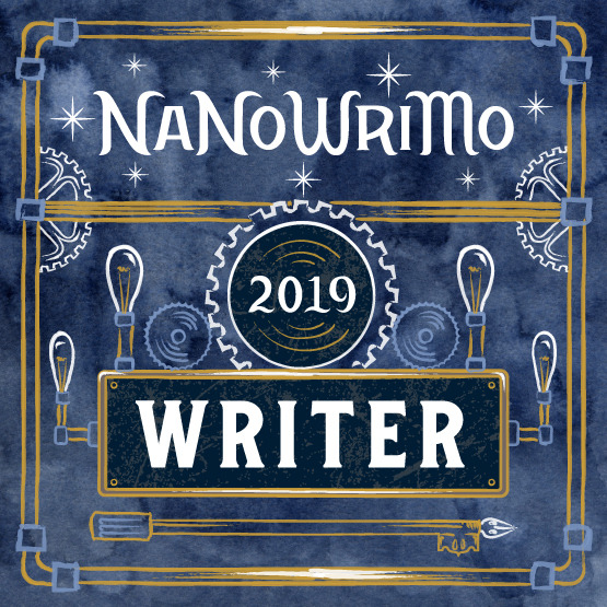 NaNoWriMo 2019 Writer participant badge